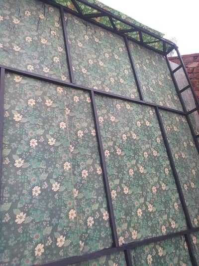fiber sheet with frame