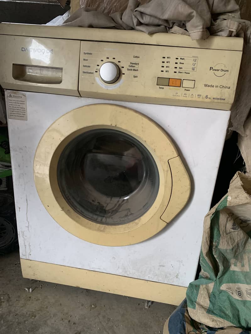 Daewoo washing machine 0