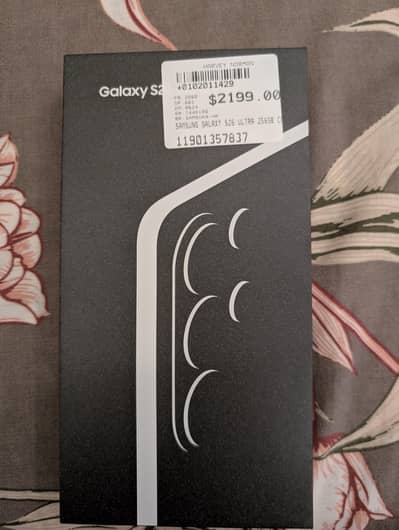 Samsung Mobile S26 Ultra box pack sealed non active