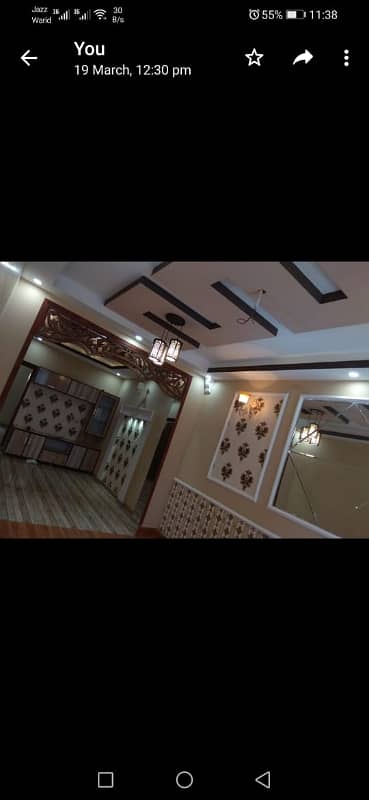 5 Marla Double Storey House For Rent in Lalazar Garden Near To MARGZAR colony
