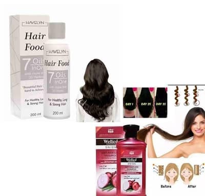 *Product Name*: Wellice Onion Shampoo + Havelyn Hair Oil Bundle