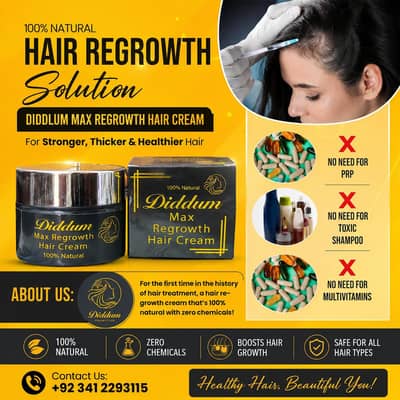  Diddum Hair Regrowth Herbal Cream