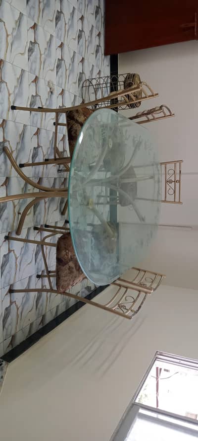 Dining table set of 6