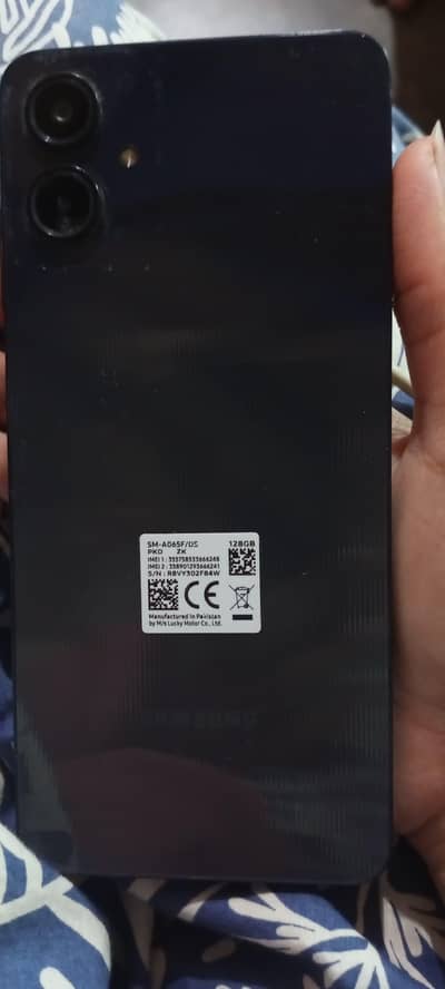 Samsung Mobile A06 6/128 new condition