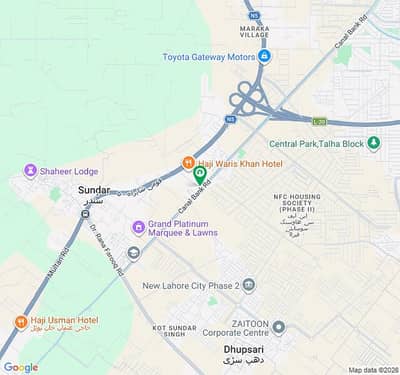 5 Kanal 6 Marla With 110 Feet Front On Main Kanal Road Near For Sale
