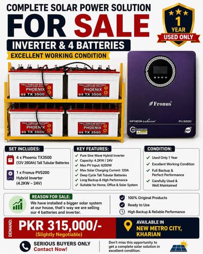 inverter 4 batteries