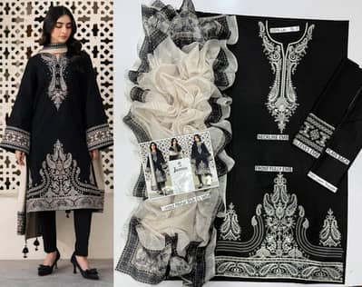Bananza mix Lawn 3pc New original summer collection
