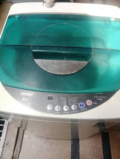 Haier fully automatic washing machine 8.5 kg