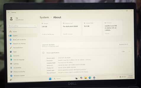 Dell 8th gen