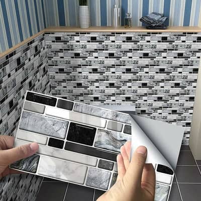 50x Pieces Wallpapers PVC Self Adhesive Sheets