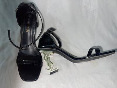 YSL trending heels, Size 38, Colour Black