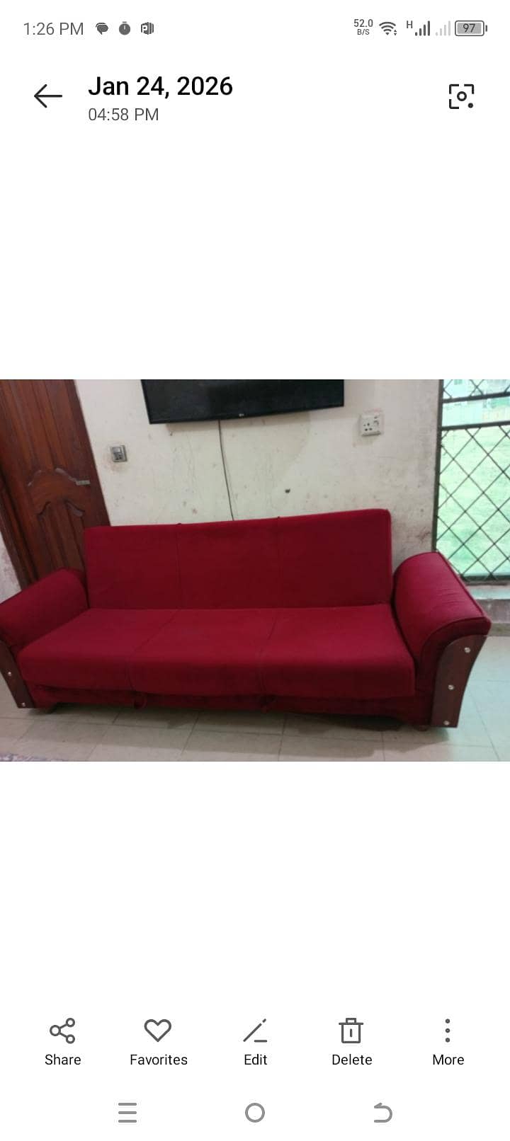 sofa cum bed 0