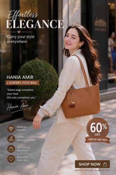 stylist ladies shoulder tote bag