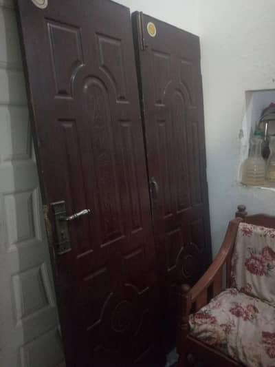 Double Door Front Side