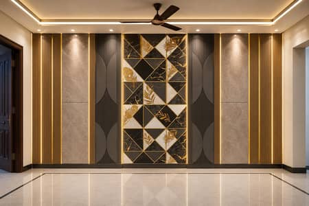Luxury TV Walls & WPC Wall Panels | PVC Ceiling | Sialkot |