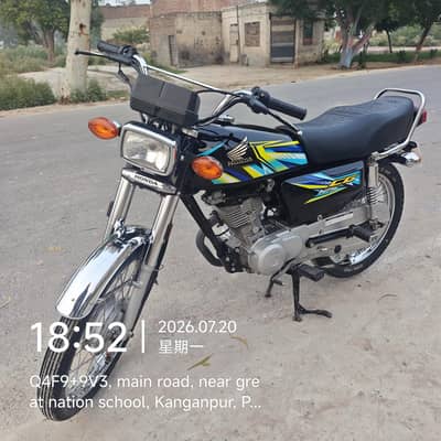HONDA CG125 2025/26