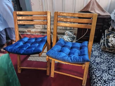  2 Sofa Chairs + 2 Chairs | Excellent Condition | Best Price
