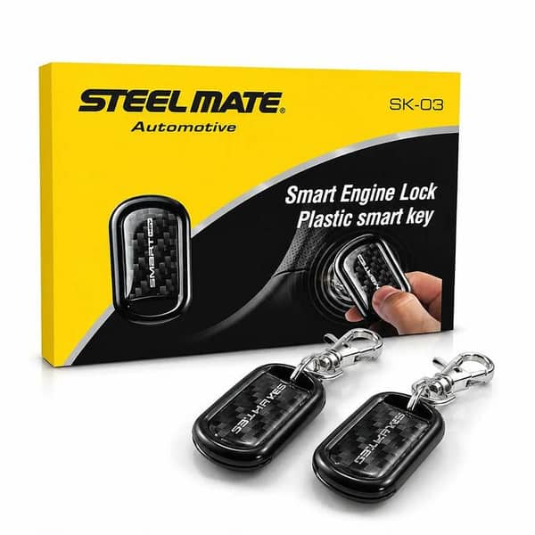 Steelmate SK-03 Smart Engine Lock RFID Immobilizer | Anti-Theft Car Security System with 2 Smart Keys | Universal Vehicle Engine Lock