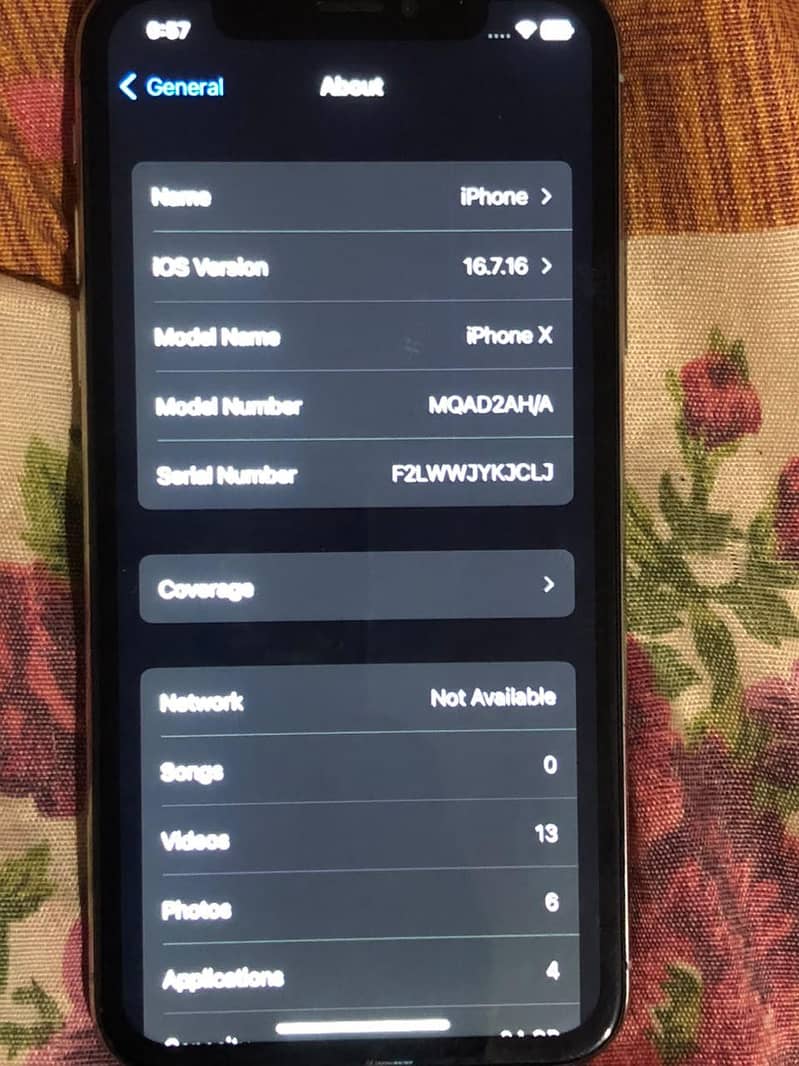 Apple iPhone X 5