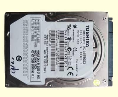 Toshiba 160GB Laptop Hard Disk SATA | 9.5/10 Condition