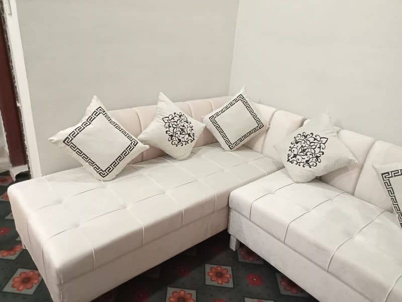 L Shape sofa 0