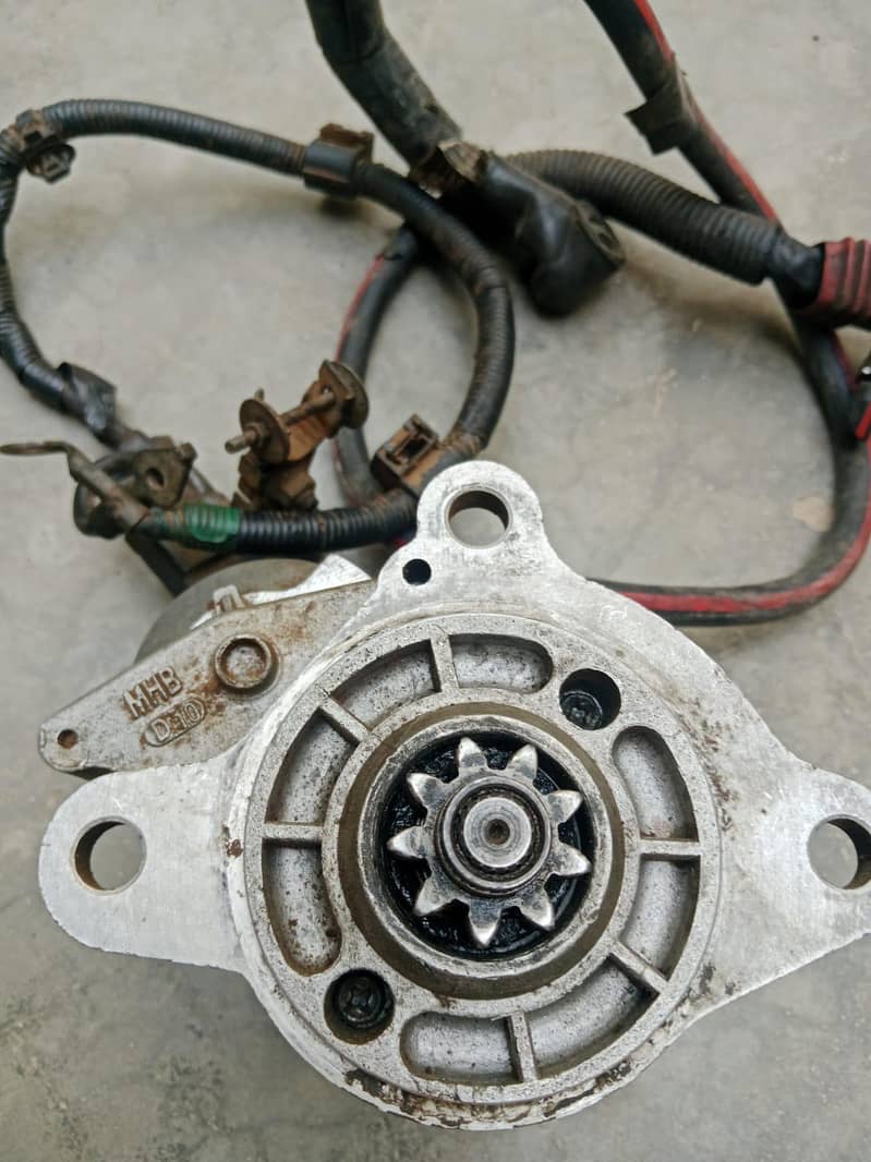 self starter with wire 1