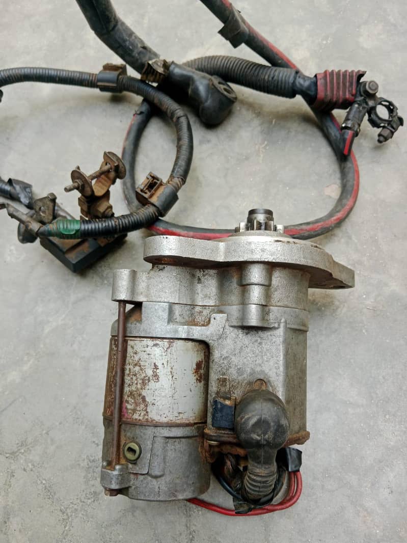 self starter with wire 2