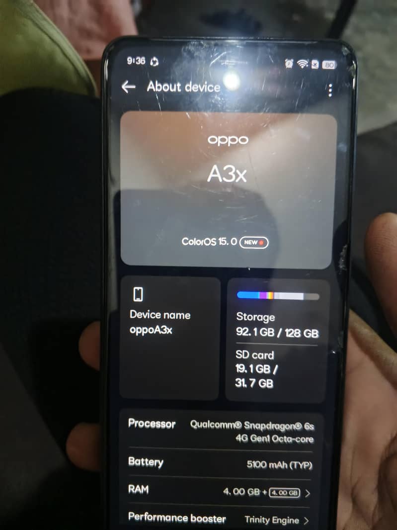 oppo A3x 1