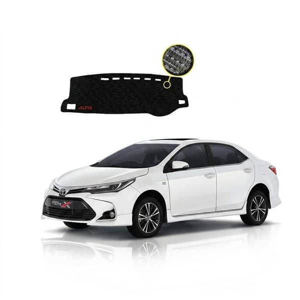 Toyota Corolla (2021-2025) Premium Dashboard Mat Velvet Cover