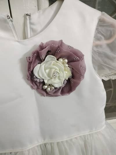 long fairy organza frock