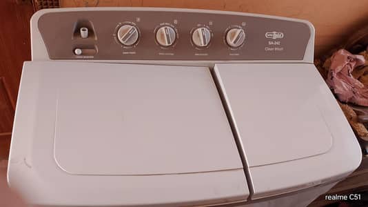 The machine is almost new two time used and 5 years warranty