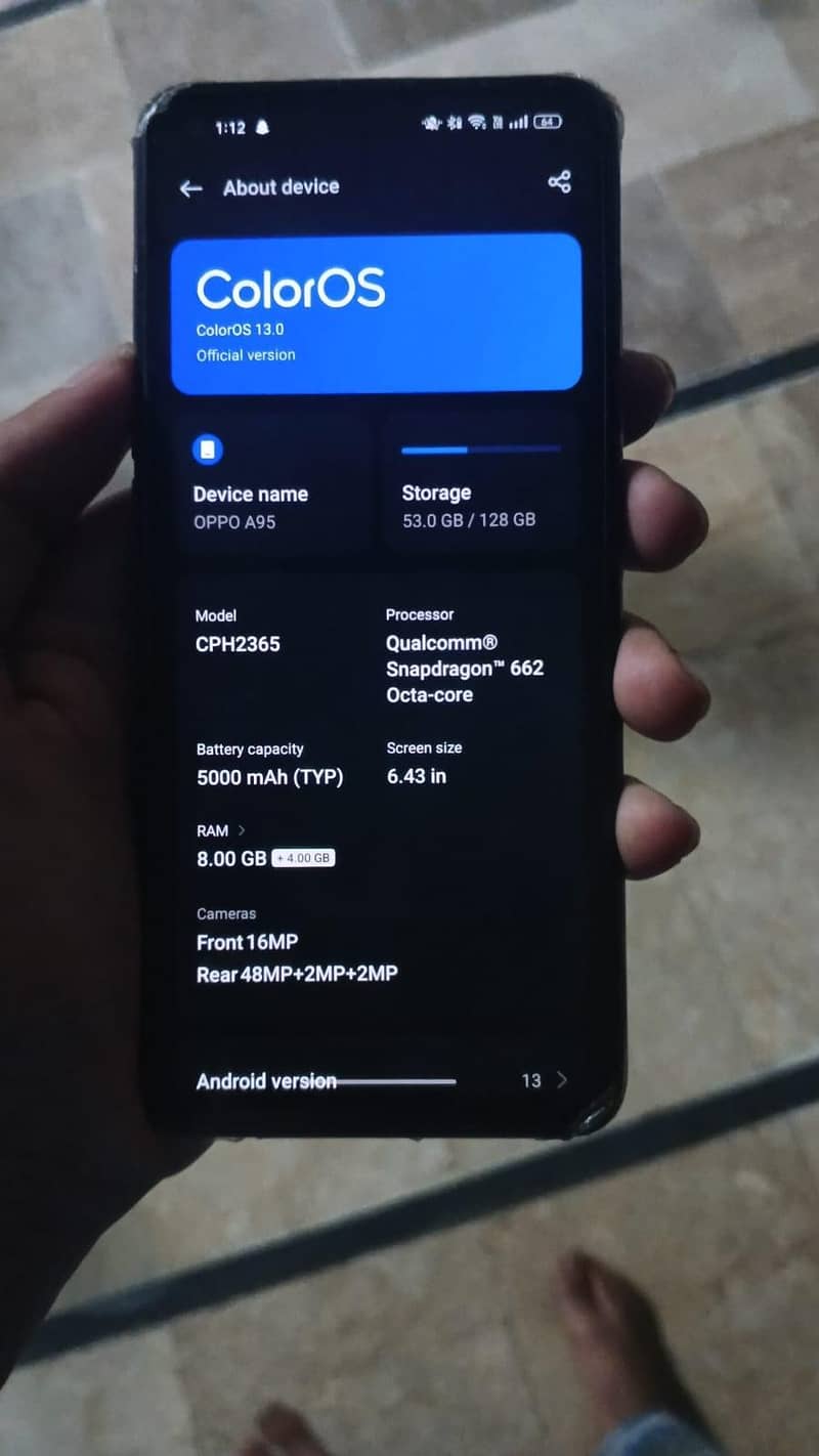 OPPO A95 5
