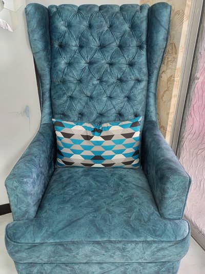 2 High Back Chairs