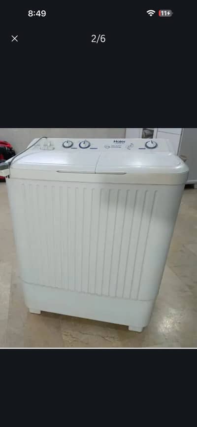 Haier washing machine