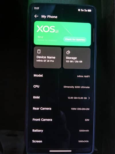 Infinix GT 20 Pro
