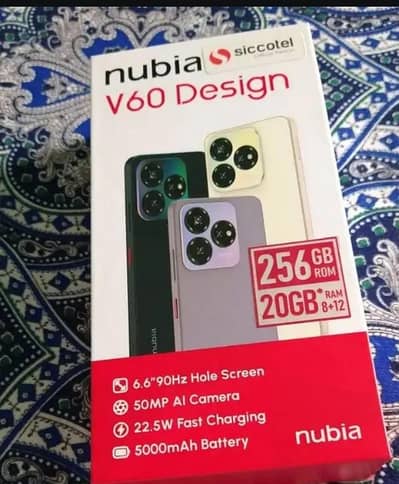 Nubian v60 8 256