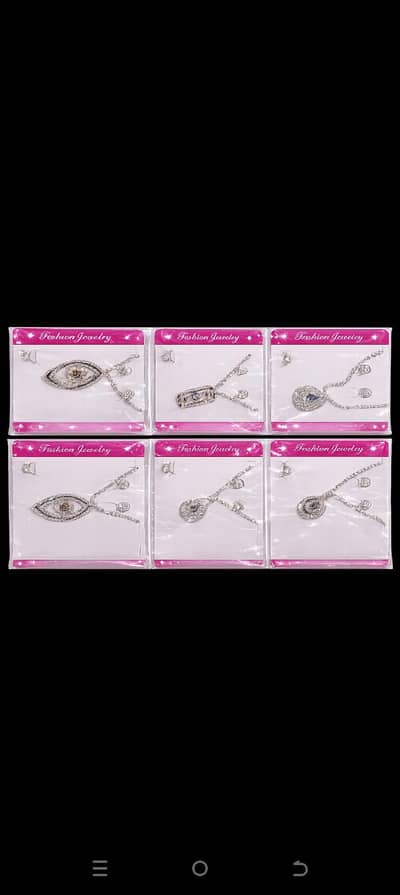 Jewelry Set total 20. all cost only 3000 rupees