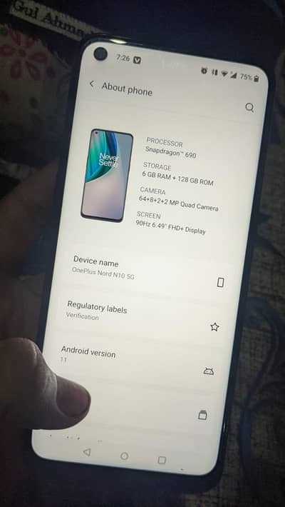 One Plus Nord N10