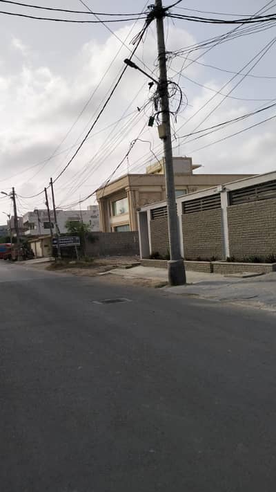 3500 Sq. ydsCorner West Open PLOT, ZONE E, Off ghalib, th Belt, DHA Phase 8, KARACHI
