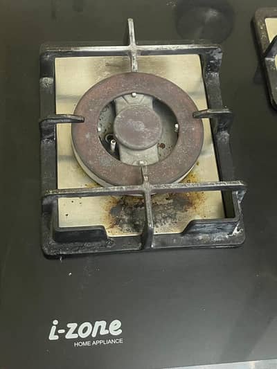 i-Zone 3-Burner Glass Top Hob - (Good Condition)