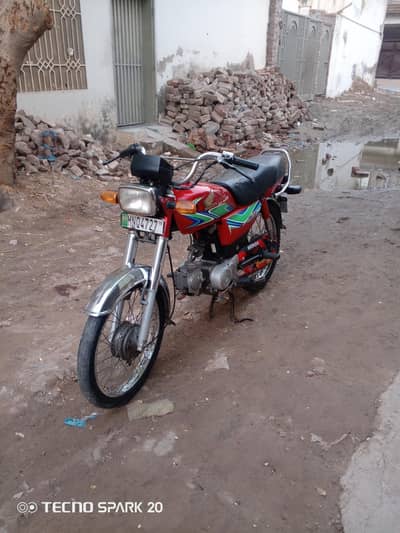 Honda CD 70 2018 paka