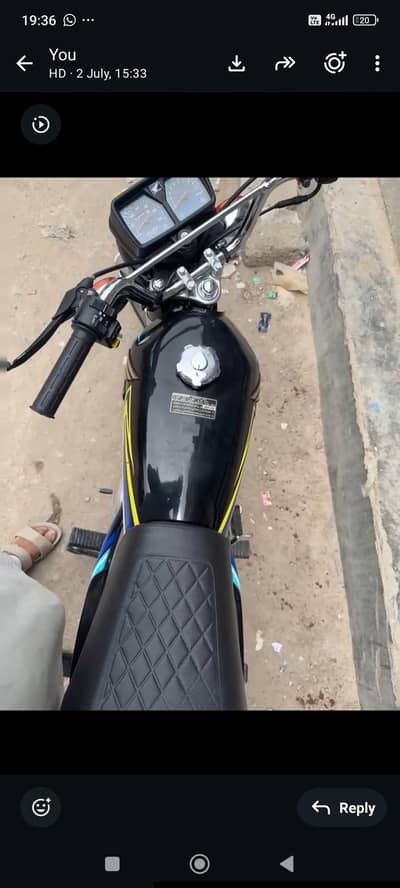 cg125 2026model black