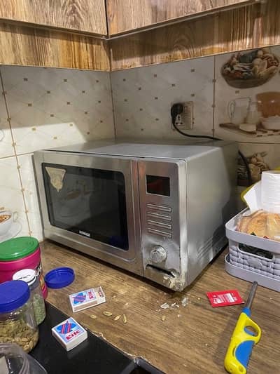 Homage Microwave Oven – Good Working Condition – Silver