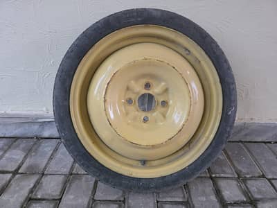 Spare temporary Donut Tyre