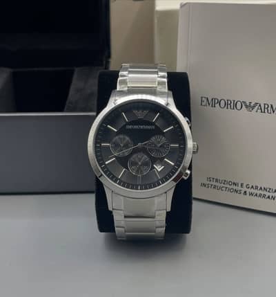 Emporio Armani Original Watch With Complete Box Accessories