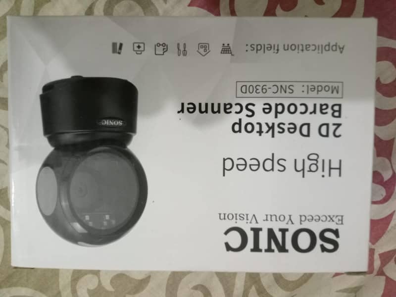 Sonic barcode scanner new 2