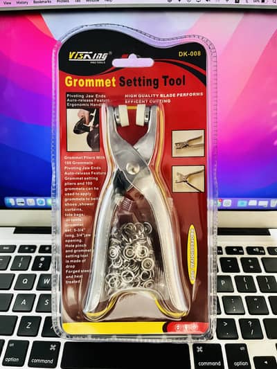 Tich Button Plier with 50 Sewing Button Sets