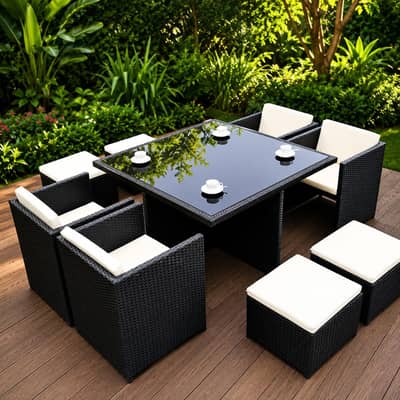 Rattan Rope canvas furniture