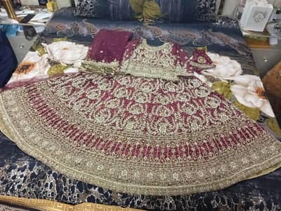Bridal Lehenga for sale in new condition