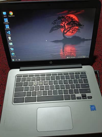 hp chromebook with charger